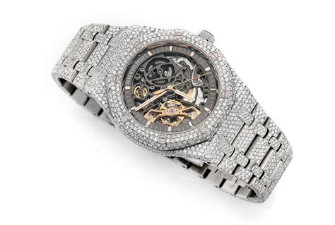 audemars piguet jules skeleton|ap skeleton iced out price.